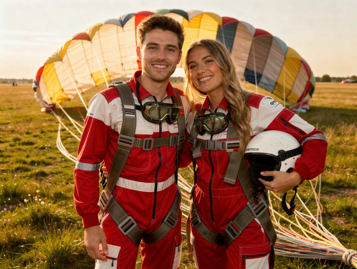 AI image: Skydive, world Action