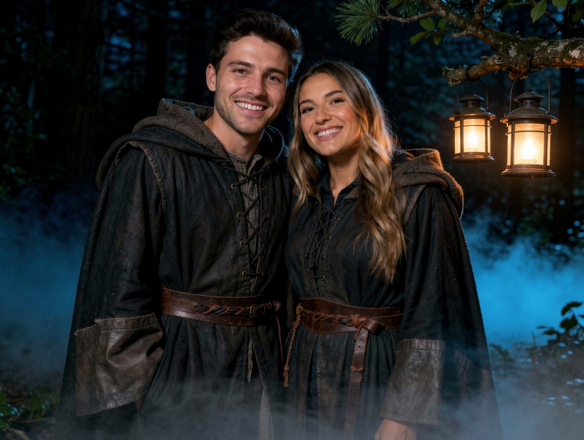 AI image: Witches' Wood, world Halloween