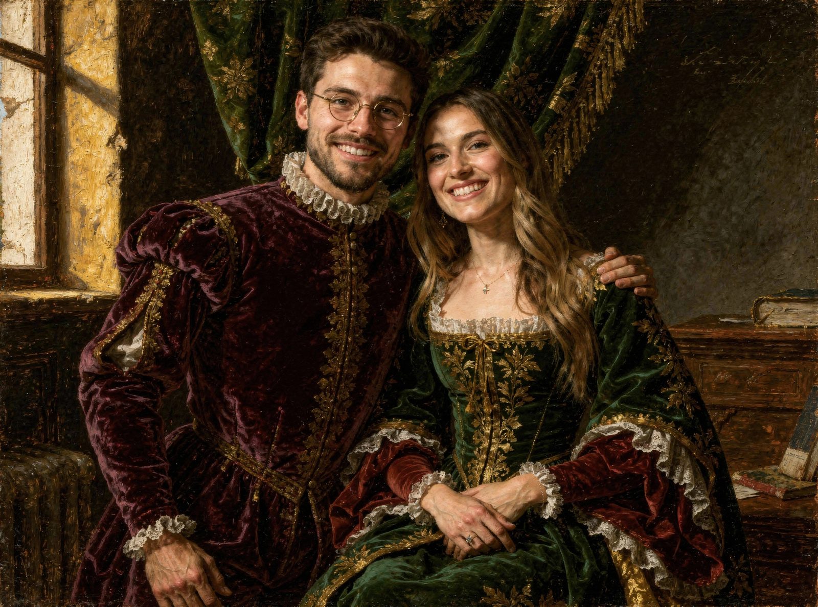 AI image: Renaissance, world Time Travel
