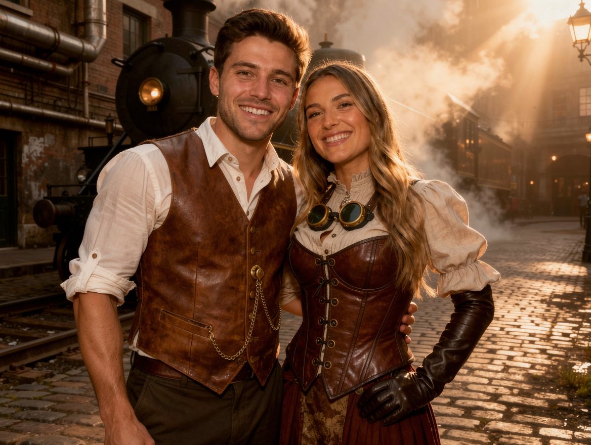 AI image: Steampunk, world Otherworld