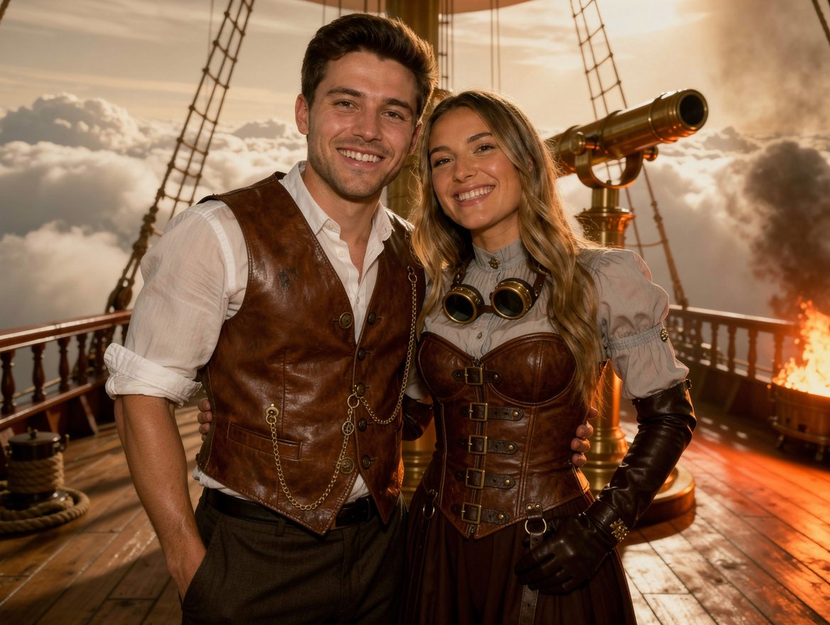 KI-Bild: Steampunk